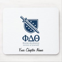 PDT - Stacked Become the Greatest Blue 2 2 Mousepads