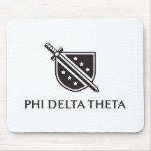 PDT Stacked Logo - Black Mousepads