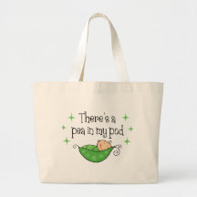 Pea In My Pod Tote Bag