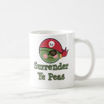 Pea Pirate Funny Cup Mug