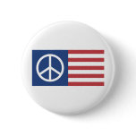 Peace:America Pin