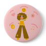 Peace and Love Button