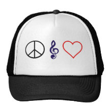 Peace and Love Hats