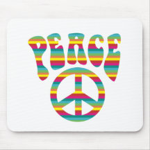 Peace and Love! Mousepads
