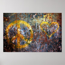 peace and love print