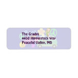 Peace and Love Return Label
