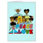 Peace and Love T-shirts and Gifts Card