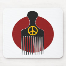 Peace and Nappyness Mousepads
