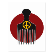 Peace and Nappyness Postcard