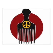 Peace and Nappyness Postcard
