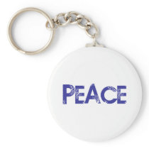 Peace And Trees Key Chain