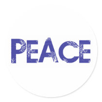 Peace And Trees Stickers