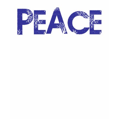 Peace And Trees T-shirts by worldsfair