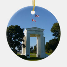 Peace Arch - Washington-BC Border Ornament
