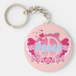 Peace Art Graphic Keychains