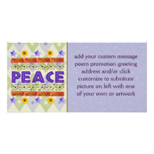 Peace Art Photo Greeting Card