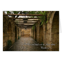 Peace at the Alamo Greeting Cards