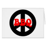 PEACE BBQ GREETING CARDS