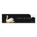 PEACE BE STILL... Religious bumpersticker Bumper Stickers