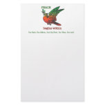 Peace Begins Within Stationery Design