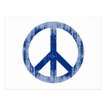 peace blue Faded.png Postcards