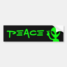 Peace Bumper Sticker