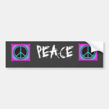 Peace Bumper Sticker