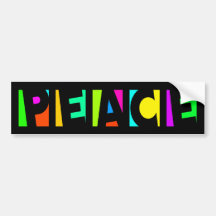PEACE BUMPER STICKER