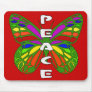 Peace Butterfly Mouse Mat