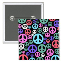 peace button