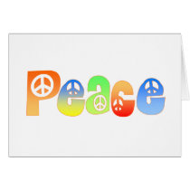 Peace Greeting Card