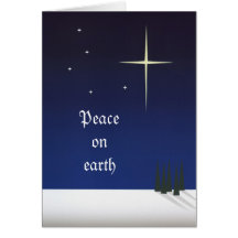 Peace Christmas Card