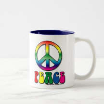 Peace Coffee Mug