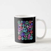 peace coffee mugs