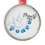 Peace custom ornament