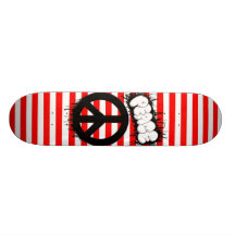 PEACE CUSTOM SKATE BOARD