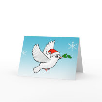 Peace Dove Christmas Greeting Card