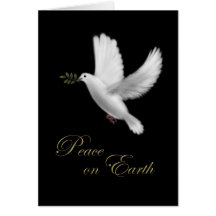 Peace Dove Christmas Card