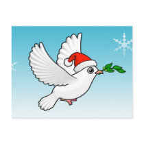 Peace Dove Christmas Post Cards