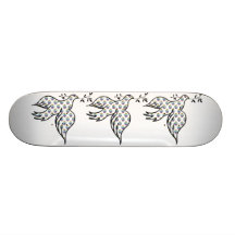 Peace Dove Custom Skateboard