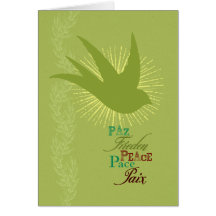 Peace Dove Greeting Cards
