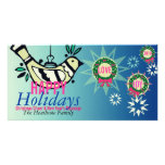 Peace Dove Holiday Love Joy Greeting Card Customized Photo Card