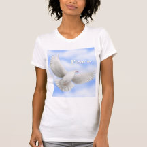 Peace Dove Ladies Petite Shirt