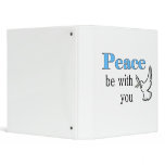 Peace dove, Peace be with you Vinyl Binder