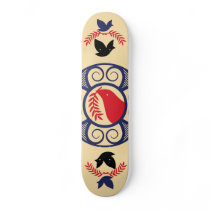 Peace Dove Custom Skate Board