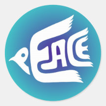 Peace Dove Sticker
