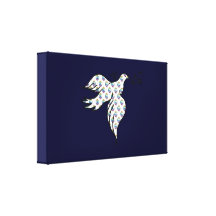 Peace Dove Stretched Canvas Prints