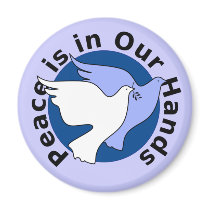 Peace Doves magnet