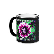 Peace Feeds Us Mug