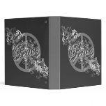 Peace Filigree Graphic Art Vinyl Binders